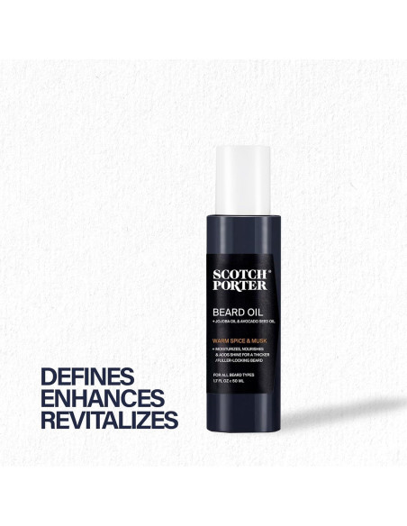 Aceite para Barba Scotch Porter 48ml Suavizante y Nutritivo Aceite para Barba Scotch Porter 48ml Suavizante y Nutritivo