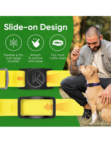 Soporte para Collar de Perro Kitty Kompass 2022 - Negro