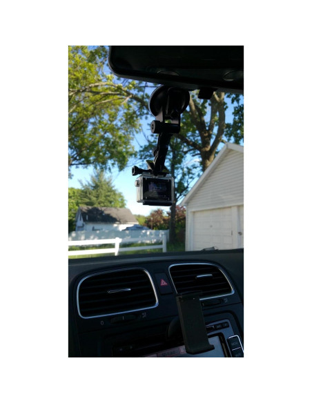 Soporte de Ventosa Sametop para GoPro y Cámaras de Acción Soporte de Ventosa Sametop para GoPro y Cámaras de Acción