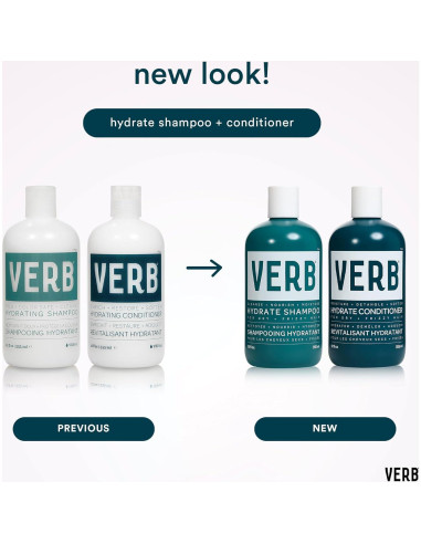 Champú Hidratante VERB 946 ml para Cabello Seco y Frizzado