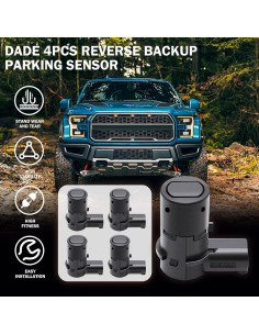 Sensor de Estacionamiento Dade 4Pcs Compatible Ford 2