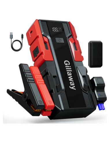 Arrancador de Coche Gillaway 001B 4000A 12V con USB