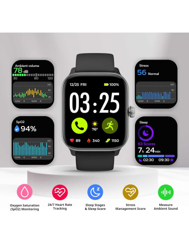 Reloj Inteligente Spade & Co 4 - Monitoreo Salud y Fitness