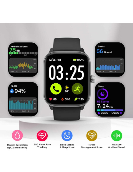 Reloj Inteligente Spade & Co 4 - Monitoreo Salud y Fitness Reloj Inteligente Spade & Co 4 - Monitoreo Salud y Fitness