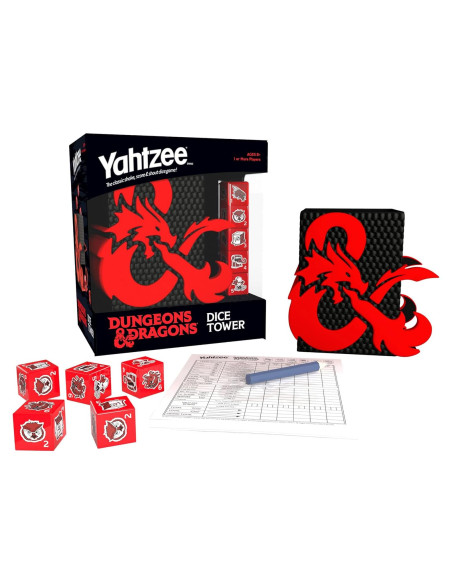Yahtzee Dungeons & Dragons Torre de Dados Coleccionable Yahtzee Dungeons & Dragons Torre de Dados Coleccionable