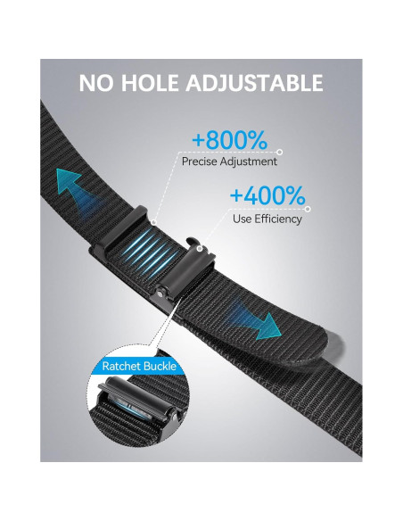 Cinturón de Nylon BOSTANTEN Ajustable para Hombres Cinturón de Nylon BOSTANTEN Ajustable para Hombres
