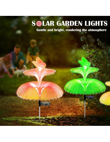 Luces Solares de Jardín SunKite - Decorativas de Color 7