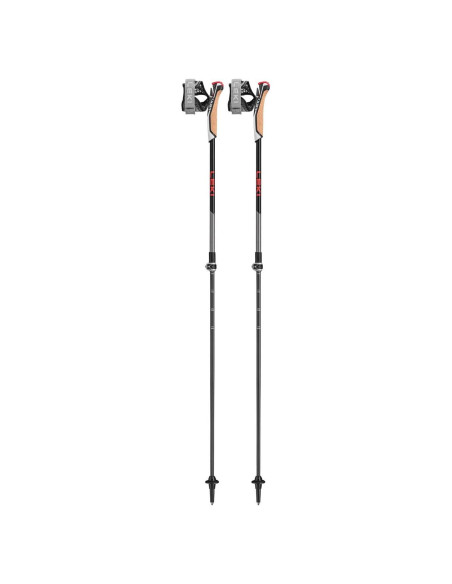 Bastones de Senderismo LEKI Instructor Lite 100-125 cm Carbono Bastones de Senderismo LEKI Instructor Lite 100-125 cm Carbono