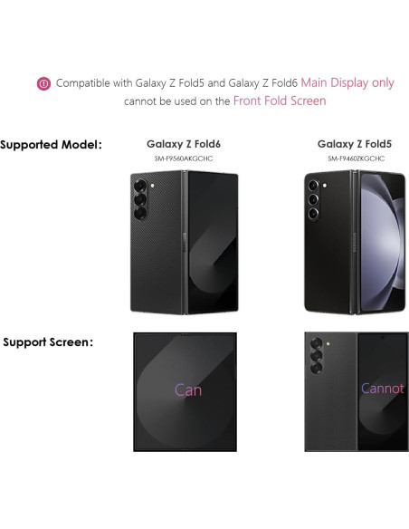 S Pen Slim SLQ para Galaxy Z Fold 6/5 1.5mm Negro S Pen Slim SLQ para Galaxy Z Fold 6/5 1.5mm Negro