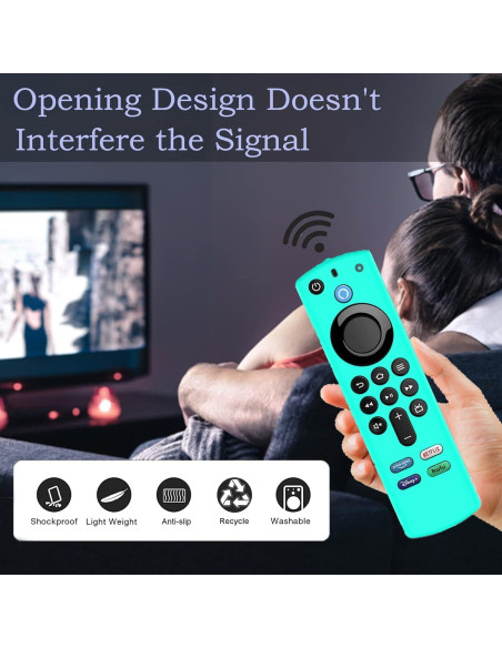 Funda de Silicona Gavyqier para Control Remoto Fire TV Stick 4K Funda de Silicona Gavyqier para Control Remoto Fire TV Stick 4K