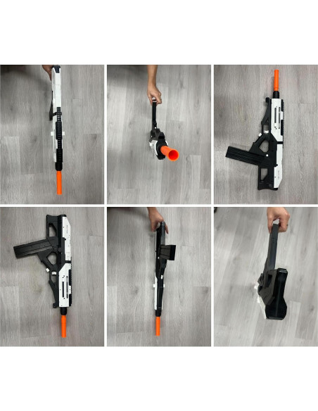 Rifle de juguete SOFITEN Phasr-1 con chaleco y dardos Rifle de juguete SOFITEN Phasr-1 con chaleco y dardos