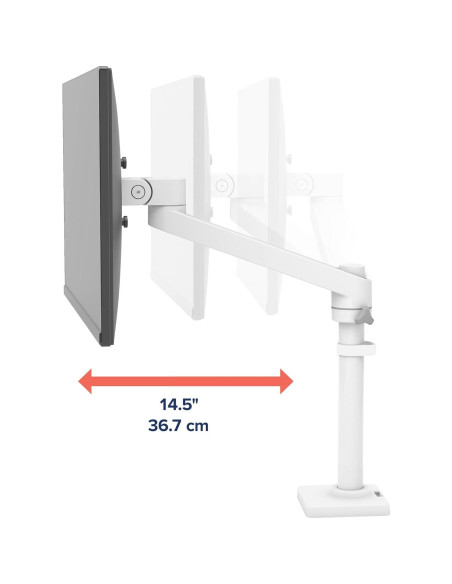 Soporte de Monitor Ergotron NX Blanco VESA 34" 2.80 kg Soporte de Monitor Ergotron NX Blanco VESA 34" 2.80 kg
