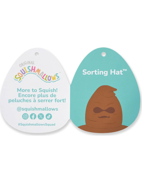 Squishmallows Harry Potter Sombrero Seleccionador 25 cm Squishmallows Harry Potter Sombrero Seleccionador 25 cm
