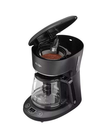 Cafetera Programable Mr. Coffee 12 Tazas Automática Negra Cafetera Programable Mr. Coffee 12 Tazas Automática Negra