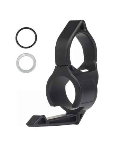 Anillo de Linterna Táctica MiOYOOW Soporte Portátil Negro