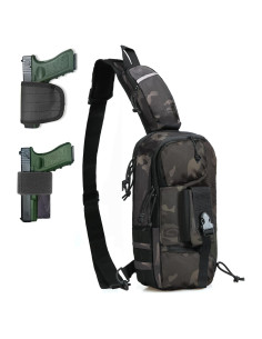 Bolsa Sling Táctica LarKoo Simétrica 3L Acu