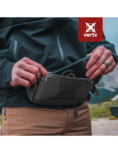 Bolsa Táctica Vertx SOCP Sling Cintura Ajustable Negra Bolsa Táctica Vertx SOCP Sling Cintura Ajustable Negra