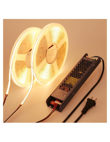 Tira LED COB 24V 20m ZHONG YI 3000K 312LEDs/m 11W/m