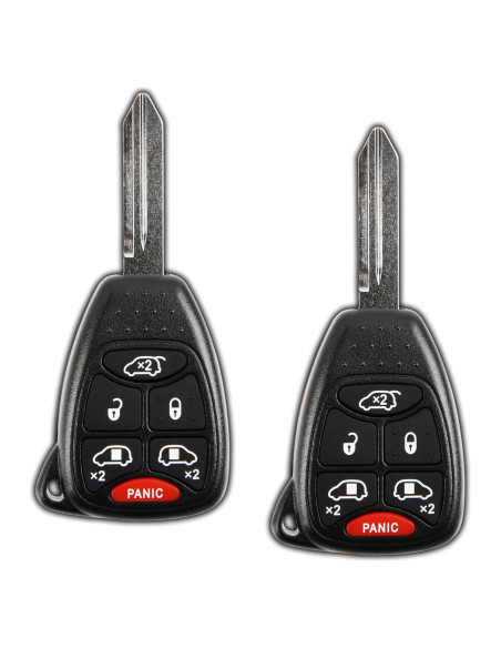 Llave Remota KeylessOption para Dodge Grand Caravan 6 Botones Llave Remota KeylessOption para Dodge Grand Caravan 6 Botones
