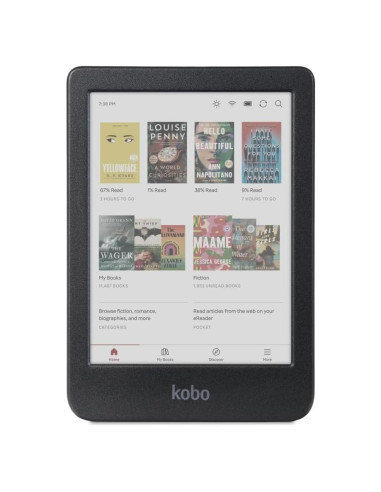 eReader Kobo Clara Color 6" E Ink Resistente al Agua 16GB