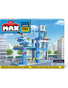 MAX Aventura Estación de Policía 292 Piezas Juguete 2