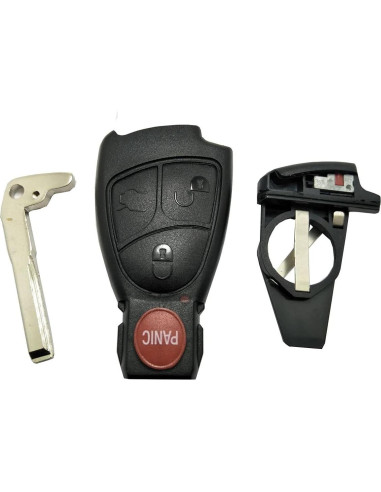 Funda de 4 botones para llavero Horande Mercedes Benz