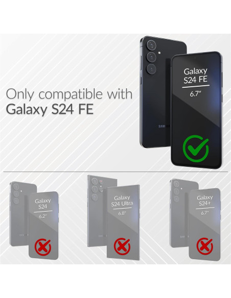 Funda Dual Guard Crave para Samsung Galaxy S24 FE - Negro Funda Dual Guard Crave para Samsung Galaxy S24 FE - Negro