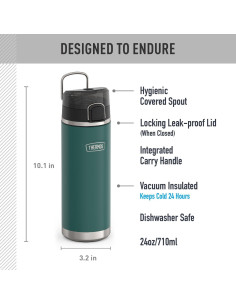 Botella de Agua THERMOS Serie Icon 710 ml Acero Inoxidable 2