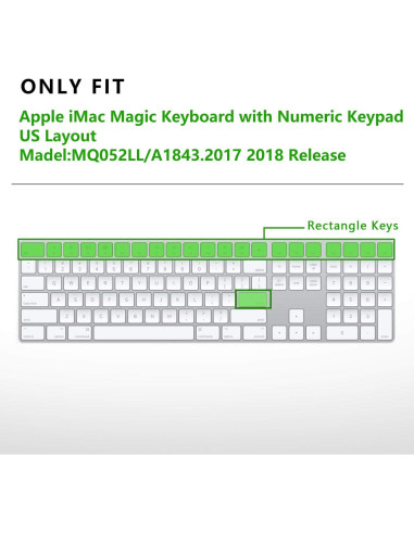 Cubierta Teclado Inalámbrico MMDW para iMac MQ052LL/A
