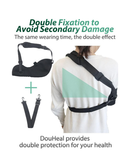Faja Médica Inmovilizadora DouHeal para Brazo Ajustable M Faja Médica Inmovilizadora DouHeal para Brazo Ajustable M