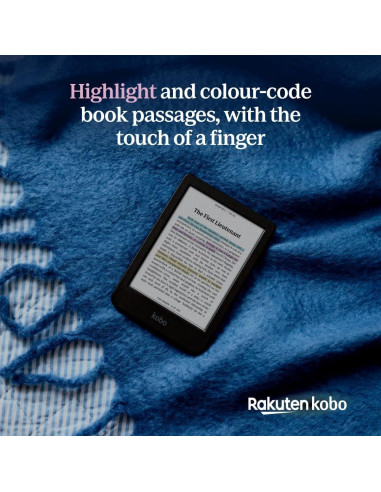 Kobo Clara Colour | Lector de eBooks 6" E Ink Kaleido 3 | 16GB