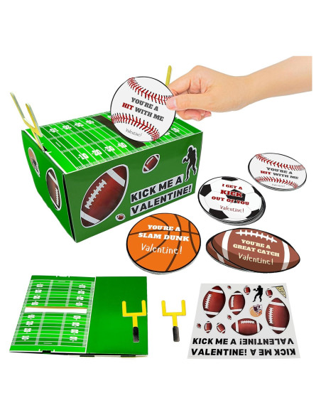 Kit de Manualidades 4E's Buzón San Valentín Fútbol DIY Kit de Manualidades 4E's Buzón San Valentín Fútbol DIY