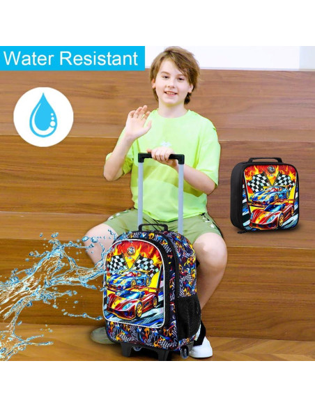 Mochila Rodante para Niños HPJGD 3 Piezas Resistente al Agua Mochila Rodante para Niños HPJGD 3 Piezas Resistente al Agua