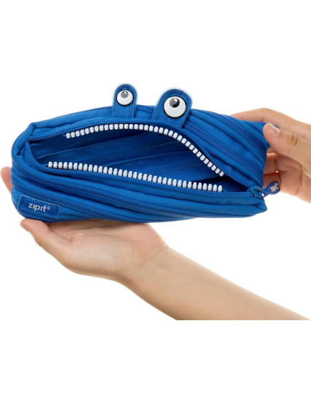 Estuche de Lápices ZIPIT Monster Azul | 22x9 cm | Lavable Estuche de Lápices ZIPIT Monster Azul | 22x9 cm | Lavable