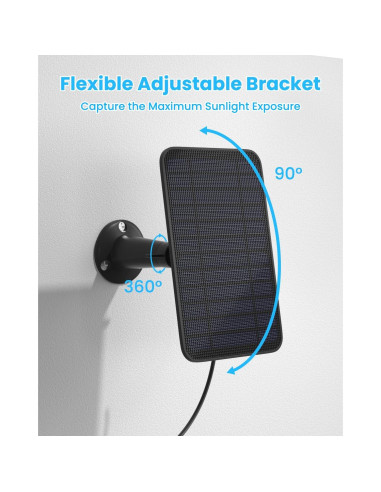 Panel Solar 5W WININMETA para Cámara Blink 4ta Gen
