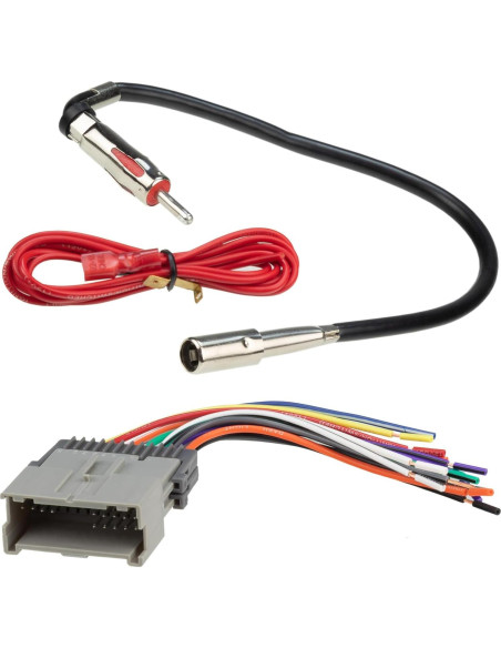 Kit Instalación Doble DIN Scosche ICGM8BN para GM 2000-12 Kit Instalación Doble DIN Scosche ICGM8BN para GM 2000-12