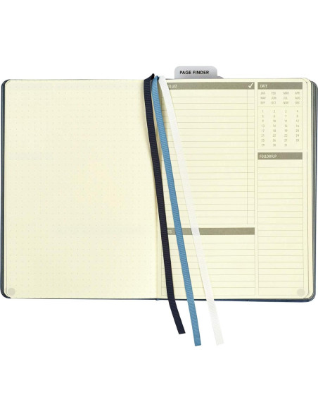 Planificador C.R. Gibson Cuero Sintético 240 Páginas 15x21 cm Planificador C.R. Gibson Cuero Sintético 240 Páginas 15x21 cm