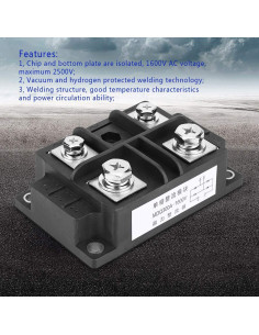 Rectificador de Puente 300A Yanmis 1600V 4 Terminales 2