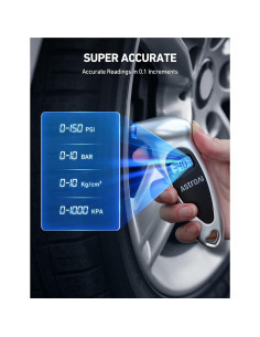 Medidor de Presión de Neumáticos Digital AstroAI 0-10 Bar 2