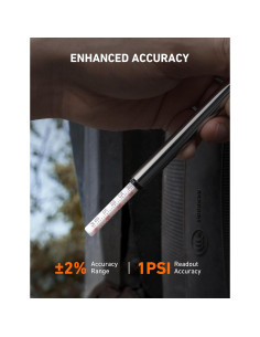 Medidor de Presión de Neumáticos AstroAI 2 Paquetes 10-75 PSI 2