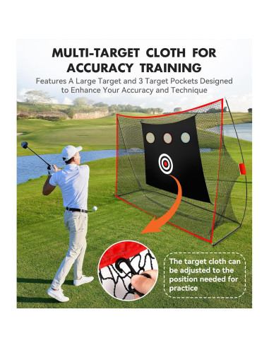 Red de Golf Halunoty 3x2.1m Alta Resistencia para Entrenamiento