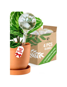 Esferas de Riego Automático Gardenbro 4 Pcs 300 ml