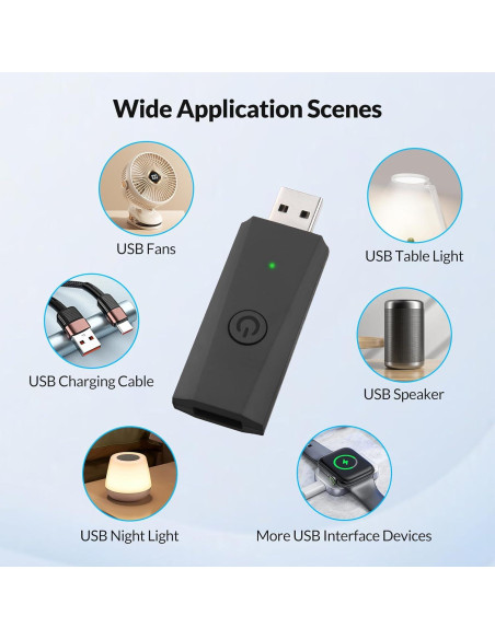 Interruptor USB Inalámbrico Reiie RT040 Control Inteligente Interruptor USB Inalámbrico Reiie RT040 Control Inteligente