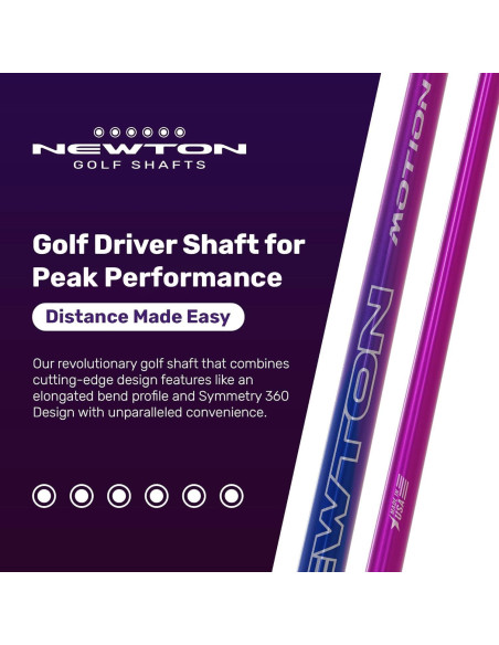 Driver de Golf NEWTON Motion 2 Dot Fibra de Carbono Driver de Golf NEWTON Motion 2 Dot Fibra de Carbono