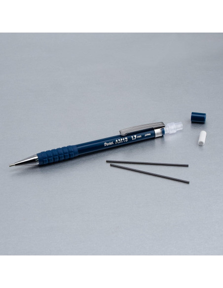 Lápiz Mecánico Pentel Sharp HD 1.3mm Azul con Recarga