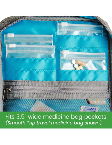 Bolsas de Pastillas Smooth Trip - 24 Reutilizables 8.26x8.89cm