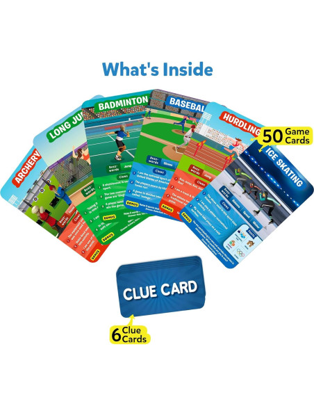 Skillmatics Adivina en 10 Deportes - Juego Familiar 6+ Skillmatics Adivina en 10 Deportes - Juego Familiar 6+