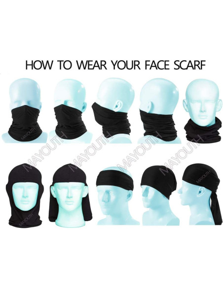 Balaclava MAYOUTH 3 en 1 UV 50+ para Esquí y Deportes Balaclava MAYOUTH 3 en 1 UV 50+ para Esquí y Deportes