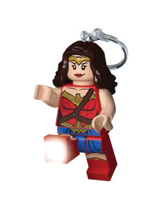 Llavero Luz Mujer Maravilla LEGO 76mm LED Incluidas