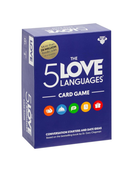 Juego de Cartas 5 Lenguajes del Amor MOOSE TOYS 300 Tarjetas Juego de Cartas 5 Lenguajes del Amor MOOSE TOYS 300 Tarjetas